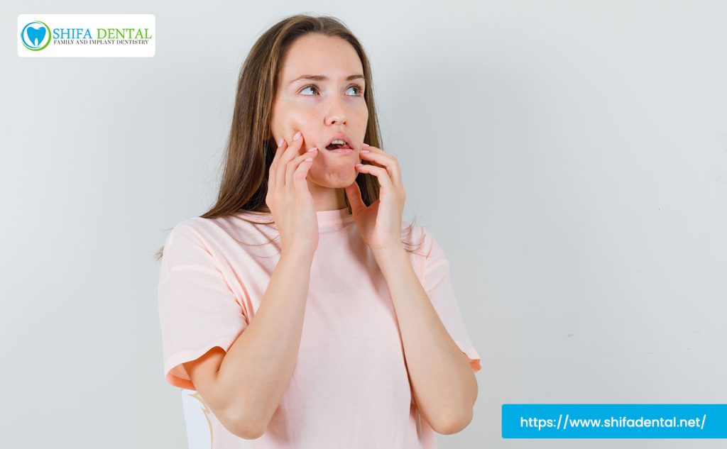 tooth extraction for gum swelling in plano